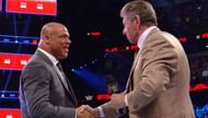 Kurt Angle and Vince McMahon